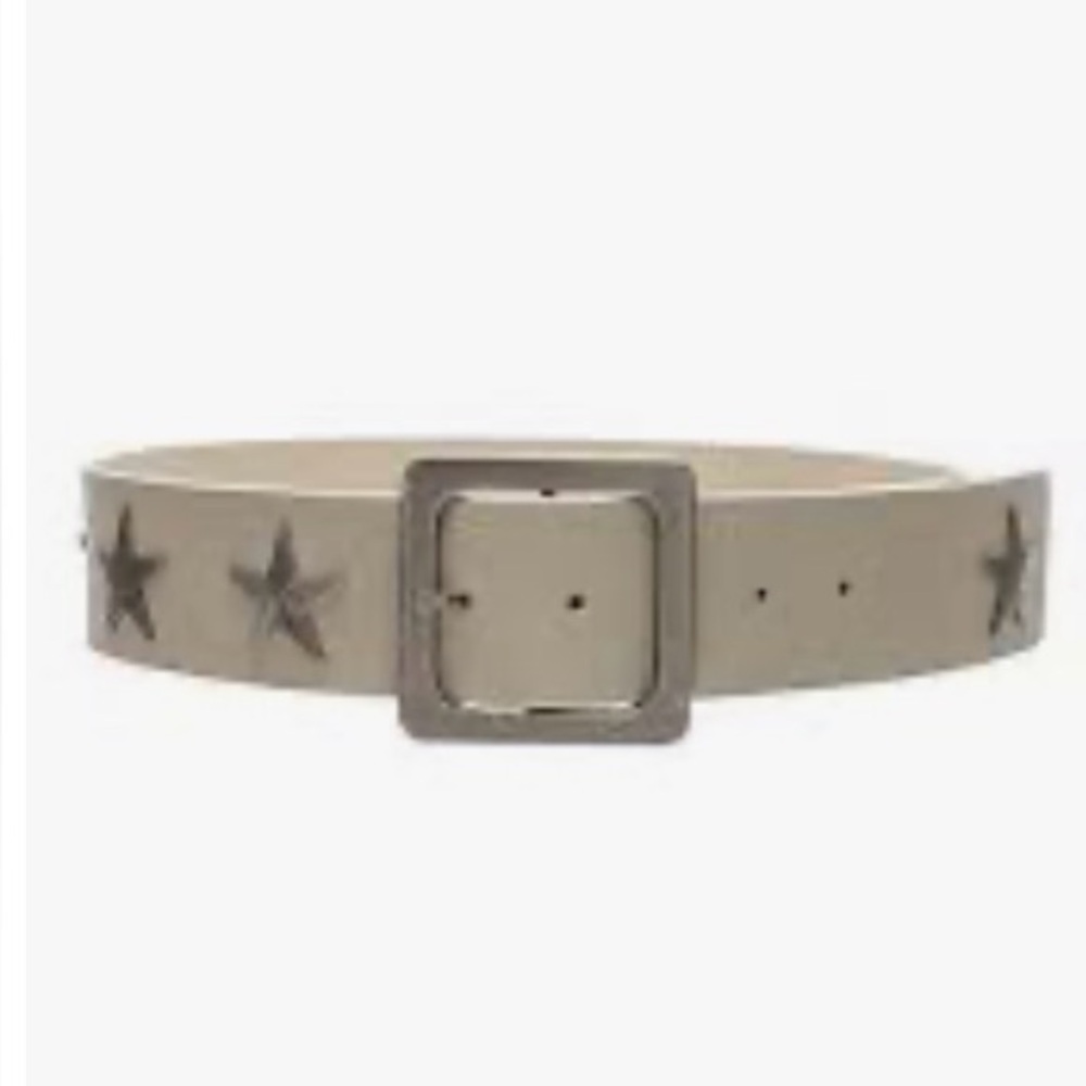 LOVESTRENGTH Love Strength Starburst Stardust Star Belt, Natural, Small, Gray